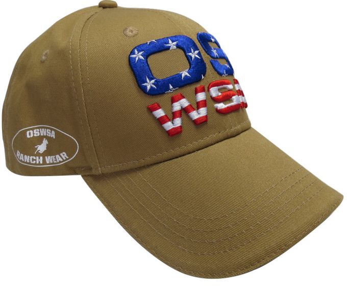 OSWSA BASIC CAP USA caramel