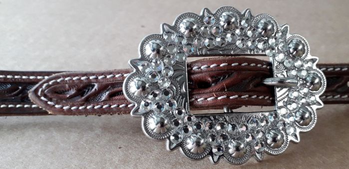 Buckle - White Rhinestones