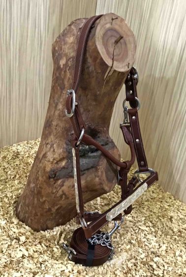 Sadesa Leather Show Halter
