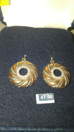 Montana Silversmith Earrings Copper