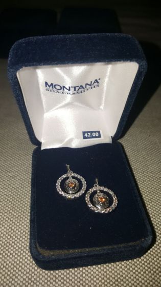 Montana Silversmith Silver "Girls With Guns" Earings