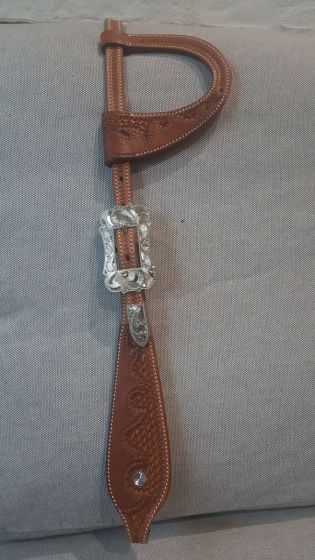 Custom Two Ear Headstall Two-Tone