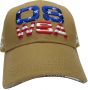 OSWSA BASIC CAP USA caramel