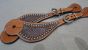 Spurstrap with Brown Gator and Dots