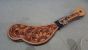 Spurstraps Antique Light-Oil with Flower Tooling