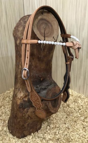 Headstall With futurity Crystal Balls Browband