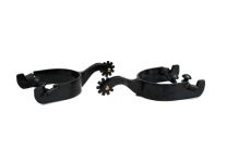 Spurs Plain - Black Steel