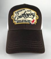 OSWSA 100% Cowboying Cap brown