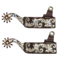 FES Antique Rhinestone Spurs