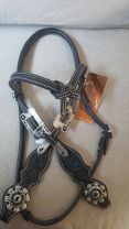 Custom Futurity Headstall - Black