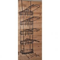 Easy-Up Pro 5 Tier Frame met 4 zadelsteunen en een Pad Rack