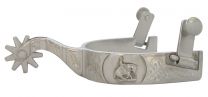 Stainless steel satin showspur