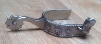 Brushed stainless steel showspur