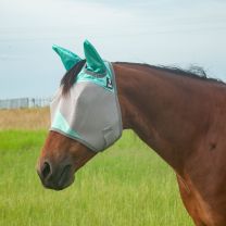 Cashel Crusader FlyMask with Ears - Mint Limited Edition