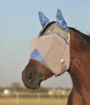 Cashel Crusader Fly Mask with Ears - Wounded Warrior