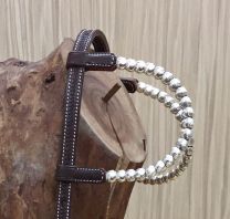 Earpiece - Silver Balls