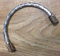 Silver Engraved Earpiece