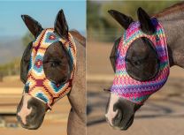 Professional's Choice Comfort Fit Lycra FlyMask - Pattern