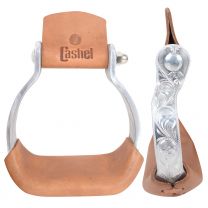 Cashel Youth Crooked Stirrup Engraved