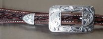 Hansen Silver Buckle - Square