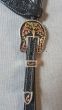 Custom Black Two Ear Headstall with Hansen Silver
