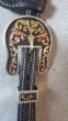 Custom Black Two Ear Headstall with Hansen Silver