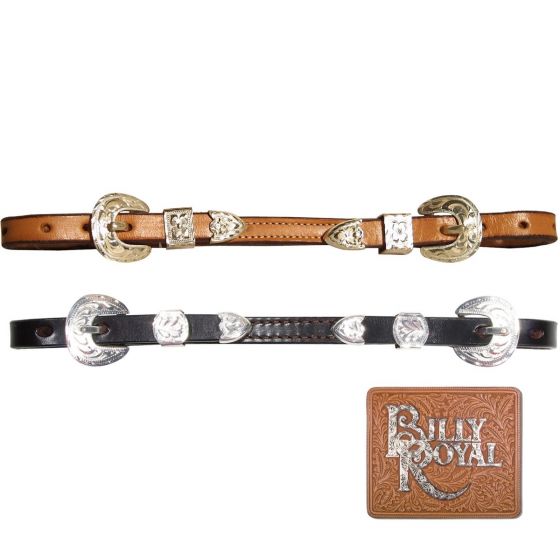 Billy Royal® 1/2" Leather Show Curb Strap
