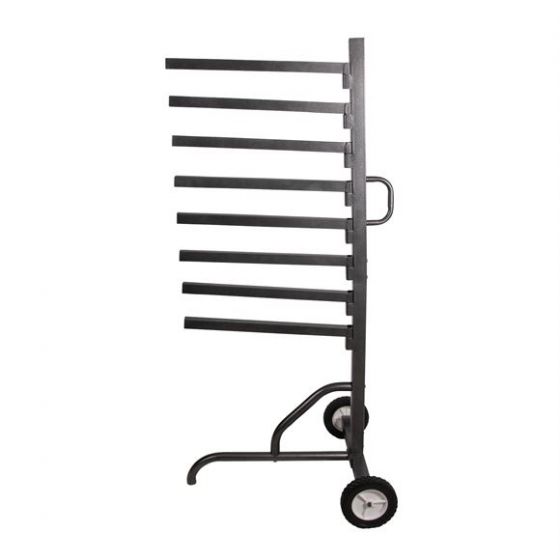 Easy-Up® Pro Series 8 Tier Pad Rack on Wheels