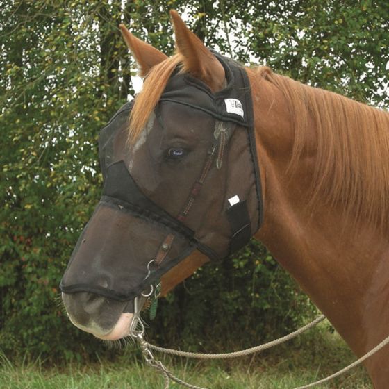 Cashel Quiet Ride Fly Mask Long Nose