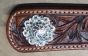 Concho Rhinestone Flower Setting - White