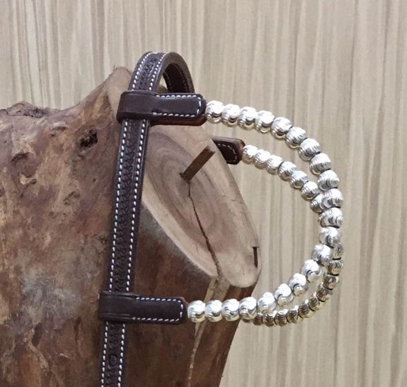 Earpiece - Silver Balls