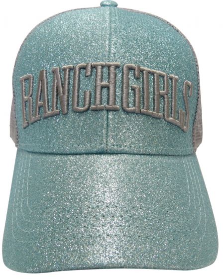 RanchGirls Cap Glitter - Ice Blue