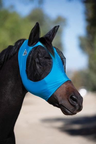 Professional's Choice Fly Mask - Pacific Blue