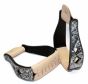 Show Stirrups - Cut Out Diamonds - Black
